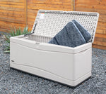 LIFETIME 60040 Deck Box, 130 Gallon, Desert Sand
