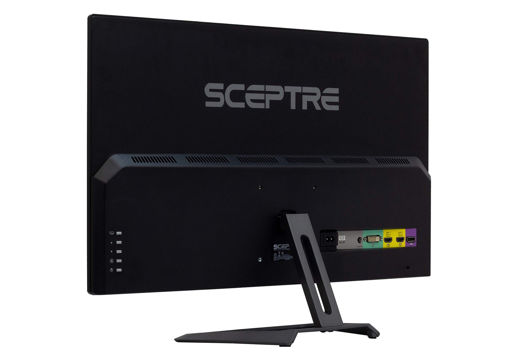 Sceptre IPS 27" 4K UHD LED Monitor DIsplayPort HDMI DVI Build-in Speakers, Frameless Machine Black 2025 (U279W-4000R series)