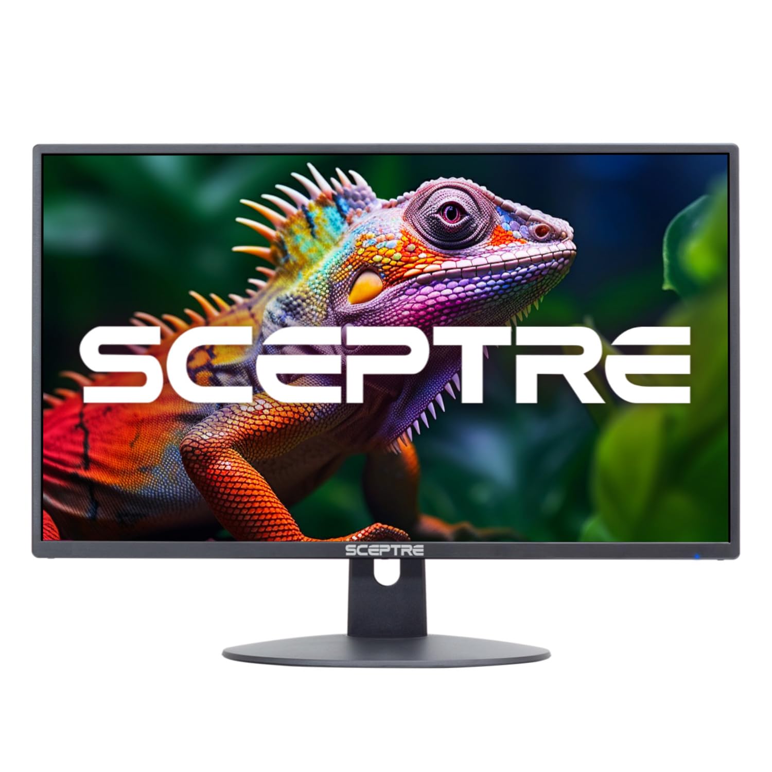 Sceptre 24-inch Prime Monitor Thin 1080p LED Monitor 99% sRGB 2x HDMI VGA Build-in Speakers, Machine Black (E248W-19203R 2025 Series)