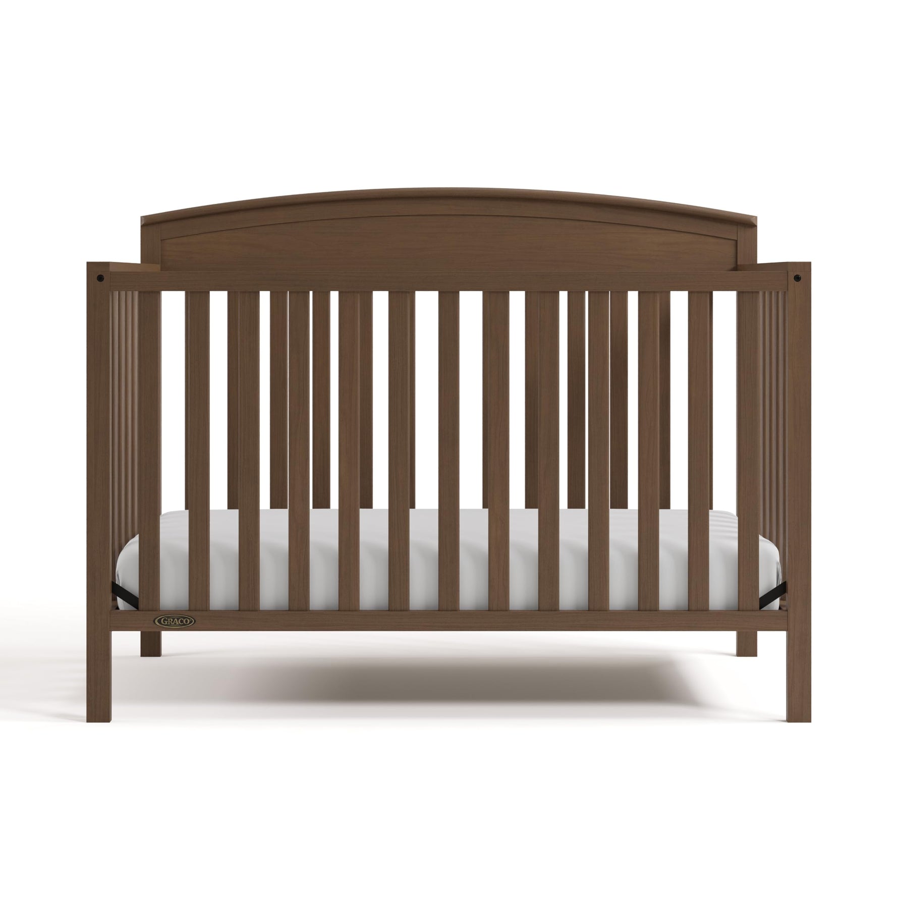 Graco Benton 5-in-1 Convertible Crib – GREENGUARD Gold Certified, Converts from Baby Crib to Toddler Bed, Daybed and Full-Size Bed, Fits Standard Full-Size Crib Mattress (White)