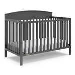 Graco Benton 5-in-1 Convertible Crib – GREENGUARD Gold Certified, Converts from Baby Crib to Toddler Bed, Daybed and Full-Size Bed, Fits Standard Full-Size Crib Mattress (White)