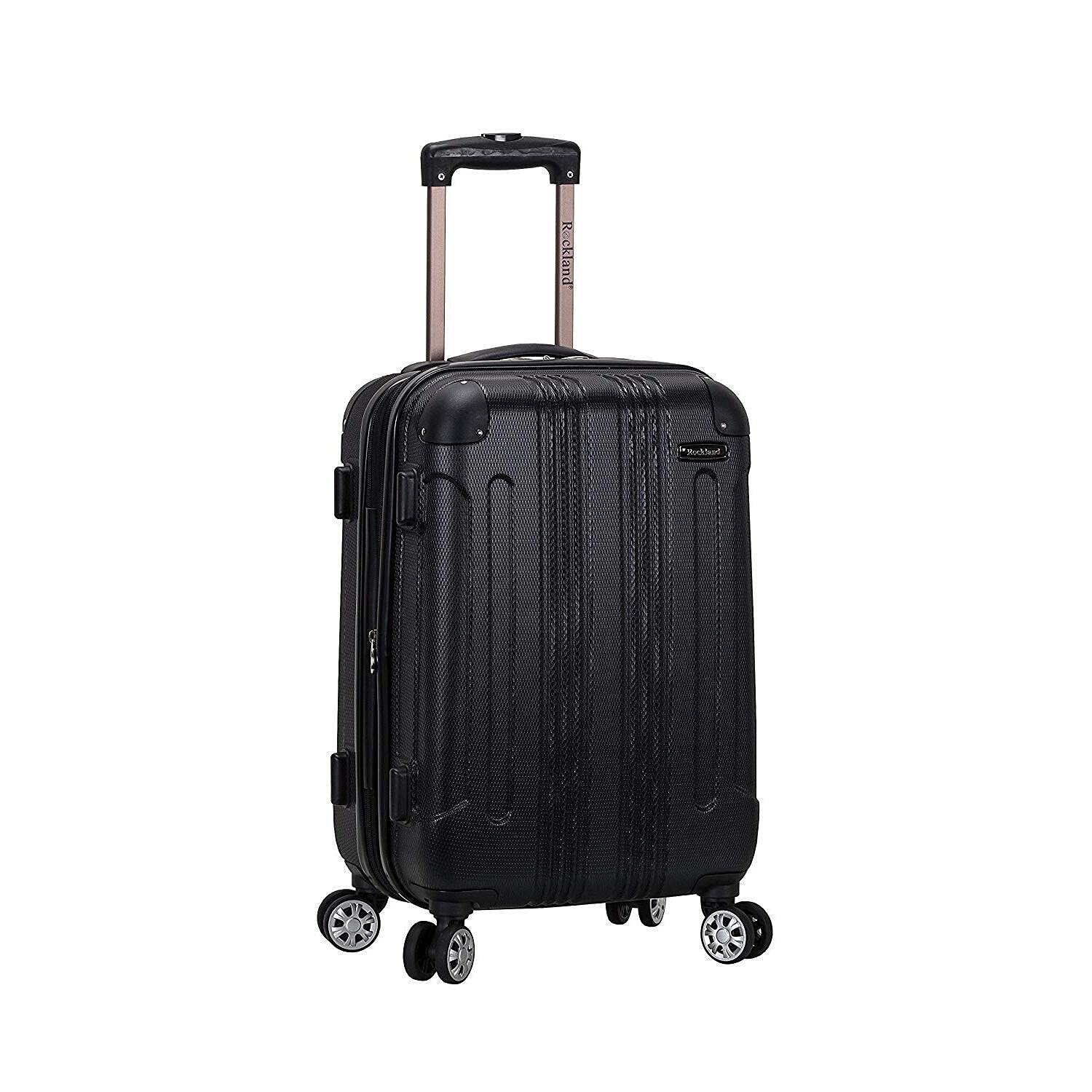 Rockland London Hardside Spinner Wheel Luggage, Carry-On 20", Mint