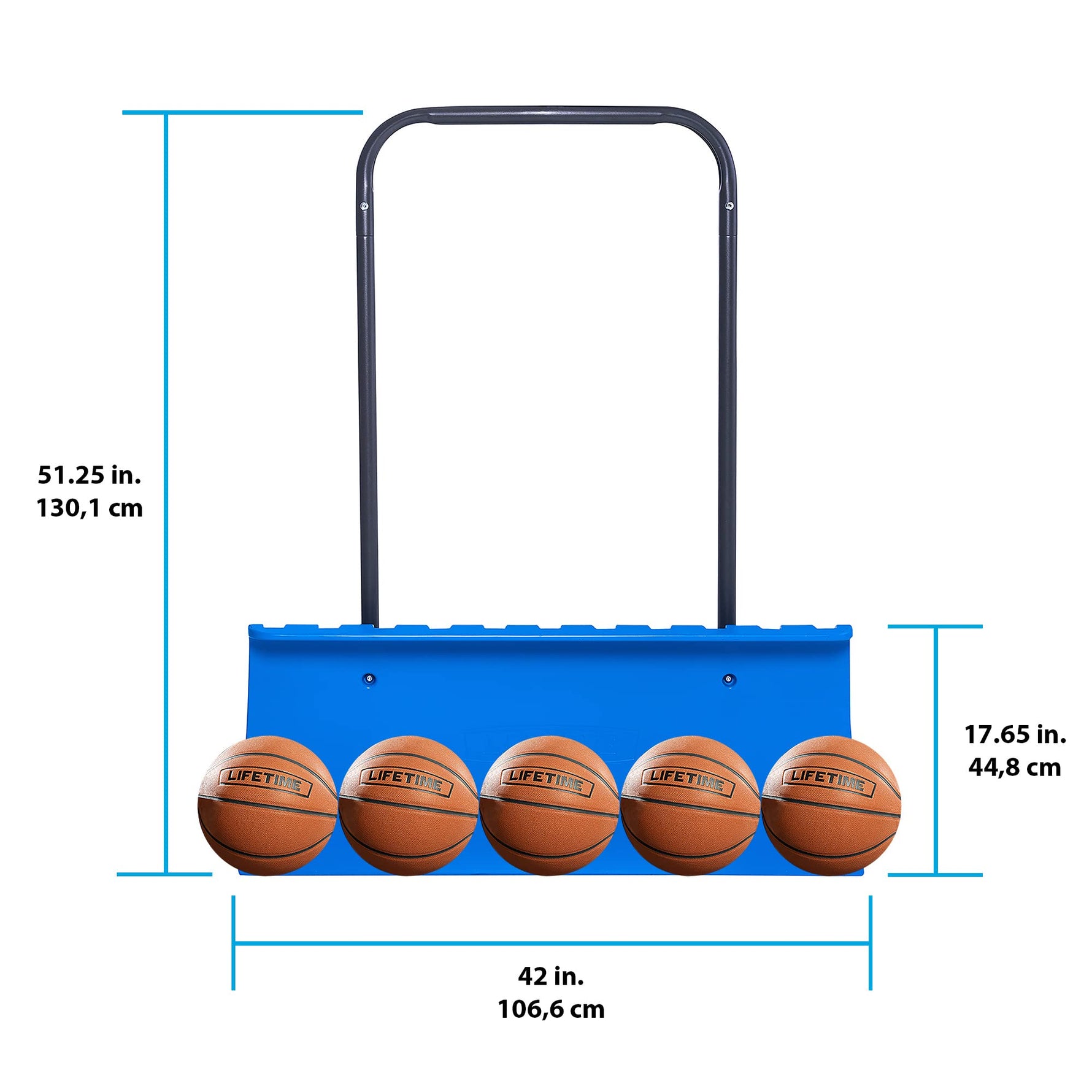 Lifetime Snow Pusher, 42” Heavy Duty Snow Plow Shovel