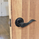 Design House 700534 Springdale Privacy Bed and Bath Door Lever Oil Rubbed Bronze