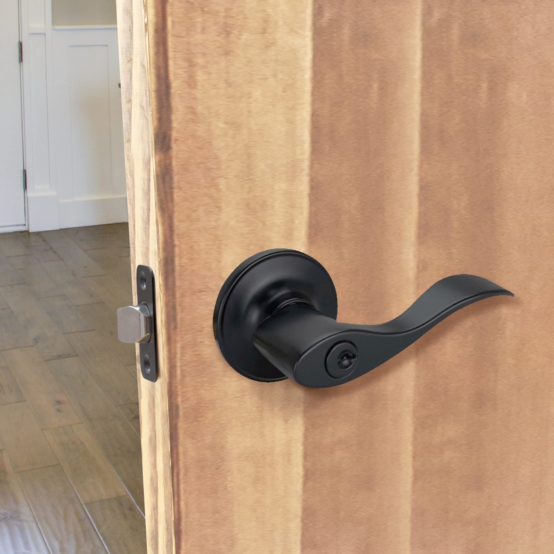Design House 700534 Springdale Privacy Bed and Bath Door Lever Oil Rubbed Bronze