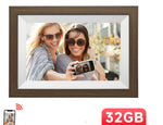 Frameo Electronic Digital Photo Frame 101156-inch Wifi Smart IPS Touch Screen Mobile App Send Pictures