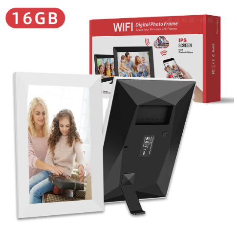 Frameo Electronic Digital Photo Frame 101156-inch Wifi Smart IPS Touch Screen Mobile App Send Pictures
