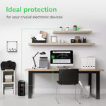 APC Back-UPS Pro 1000VA UPS, 600W Battery Backup & Surge Protector, AVR, 8 Outlets (NEMA 5-15R), LCD Display, BX1000M Uninterruptible Power Supply for Computers, Wi-Fi Routers, Home Office Electronics