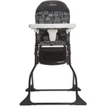 Cosco Kids Simple Fold Highchair for Baby, Simple Foldable High Chair, Convenient, Lightweight, and Compact Design, Comet