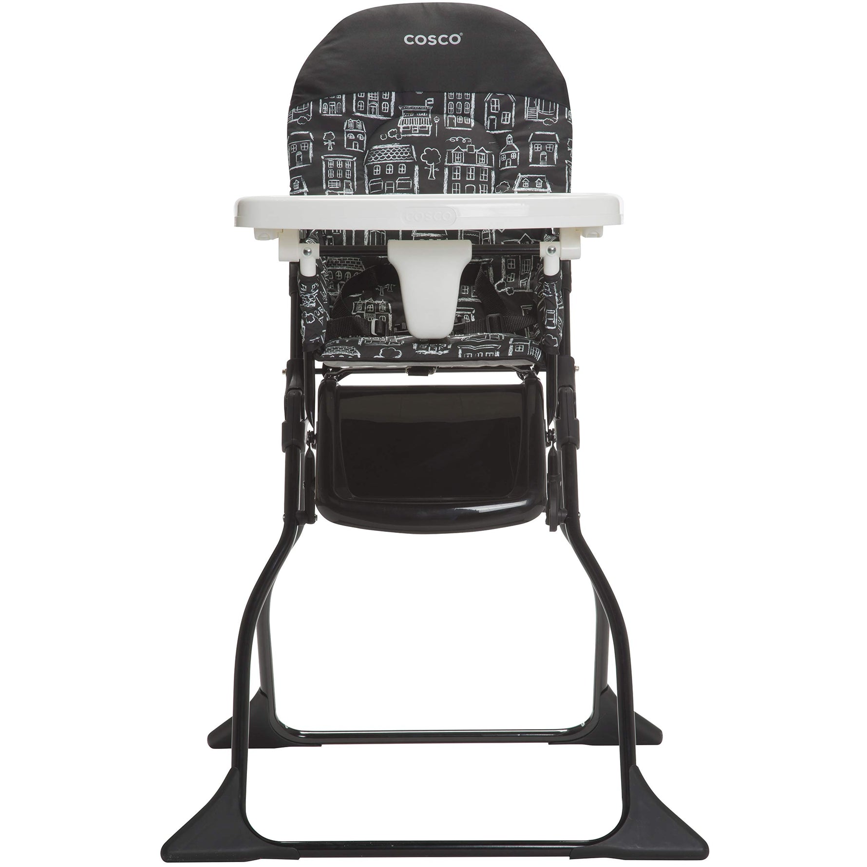 Cosco Kids Simple Fold Highchair for Baby, Simple Foldable High Chair, Convenient, Lightweight, and Compact Design, Comet