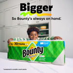 Bounty Select-A-Size Paper Towels, White, 8 Triple Rolls = 24 Regular Roll