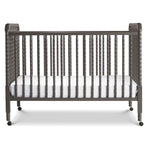 daVinci Jenny Lind 3-in-1 Baby Crib Convertible to Toddler Bed, Daybed - Easy to Assemble - GREENGUARD Gold Certified - 4 Adjustable Mattress Heights, Conversion Kit Sold Separately - White