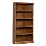 Sauder 5-Shelf Split Bookcase/ Book shelf, Oiled Oak finish