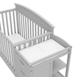 Graco Benton 5-in-1 Convertible Crib – GREENGUARD Gold Certified, Converts from Baby Crib to Toddler Bed, Daybed and Full-Size Bed, Fits Standard Full-Size Crib Mattress (White)