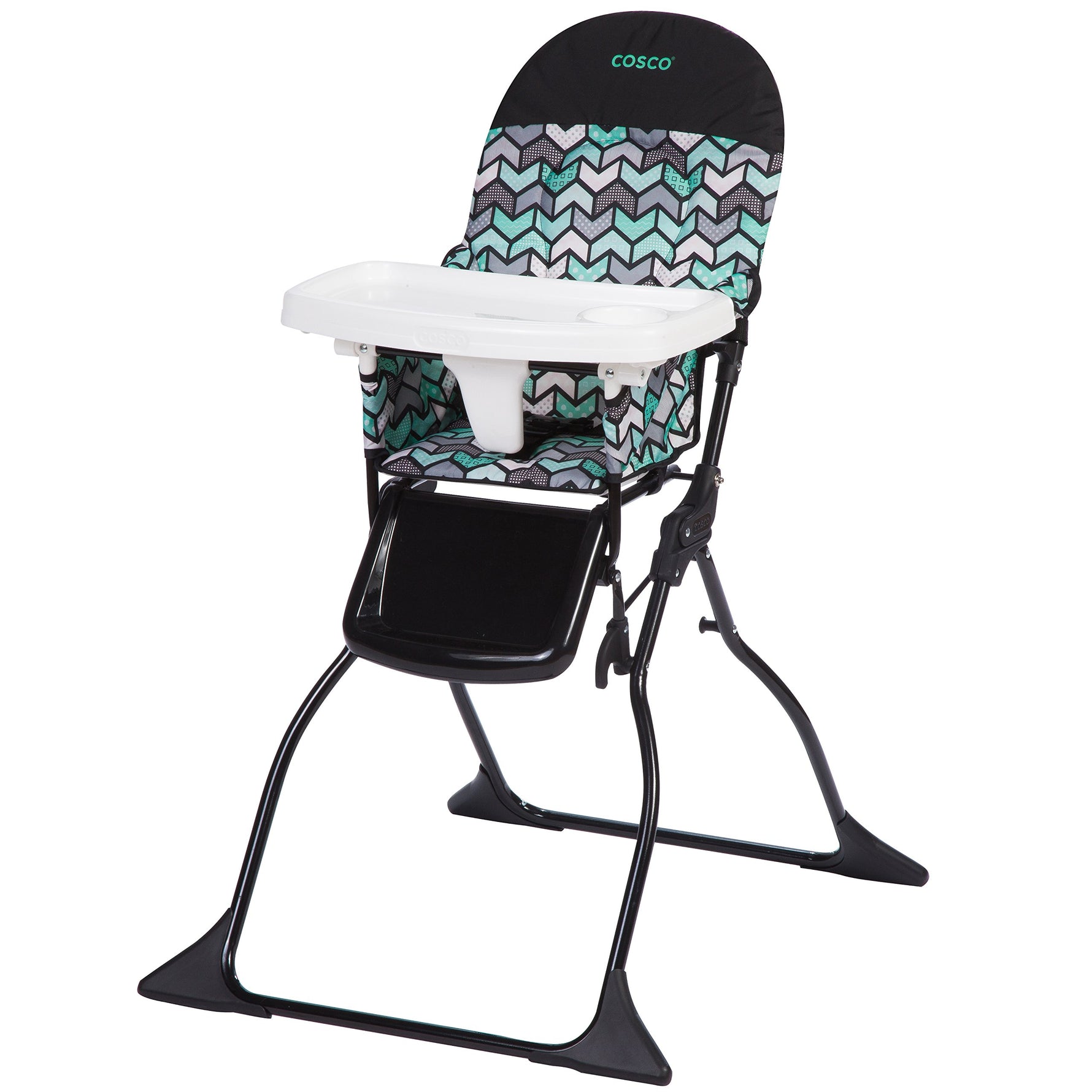 Cosco Kids Simple Fold Highchair for Baby, Simple Foldable High Chair, Convenient, Lightweight, and Compact Design, Comet