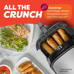 Instant Pot 4QT Vortex Plus 6-in-1 Mini Air Fryer, Custom Program Options, Crisps, Broils, Roasts, Dehydrates, Bakes, Reheats, 100+ In-App Recipes, Stainless Steel,4 Quarts