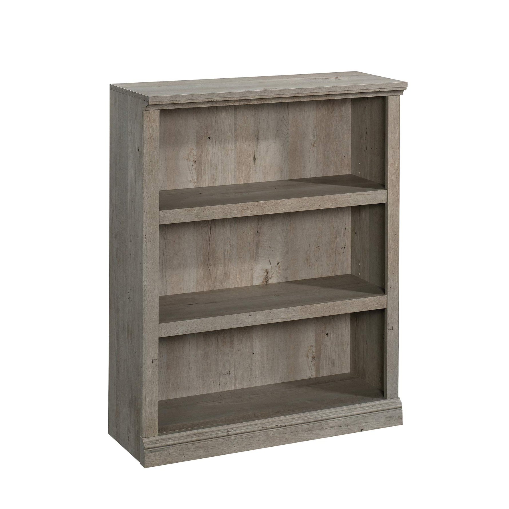 Sauder Miscellaneous Storage 3-Shelf Bookcase/ Book shelf, Oiled Oak finish