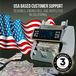 KOLIBRI Money Counter Machine I LCD Display I Business Grade I Advanced IR/UV/MG/MT/DD/HLF Detection I Mixed Denomination (USD) I 1,200 Notes/Min I 3-Year Warranty I KBR-1500 V2