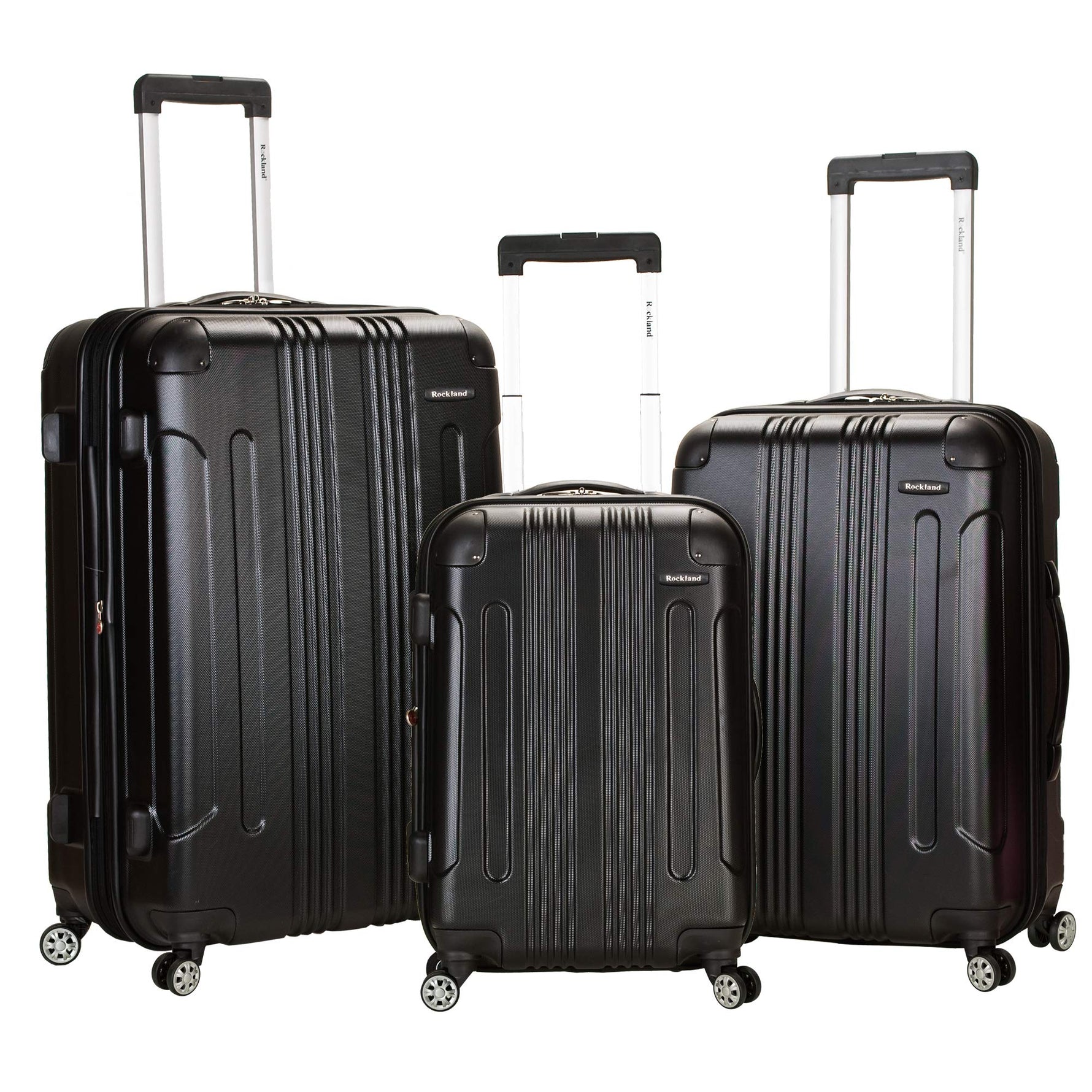 Rockland London Hardside Spinner Wheel Luggage, Carry-On 20", Mint