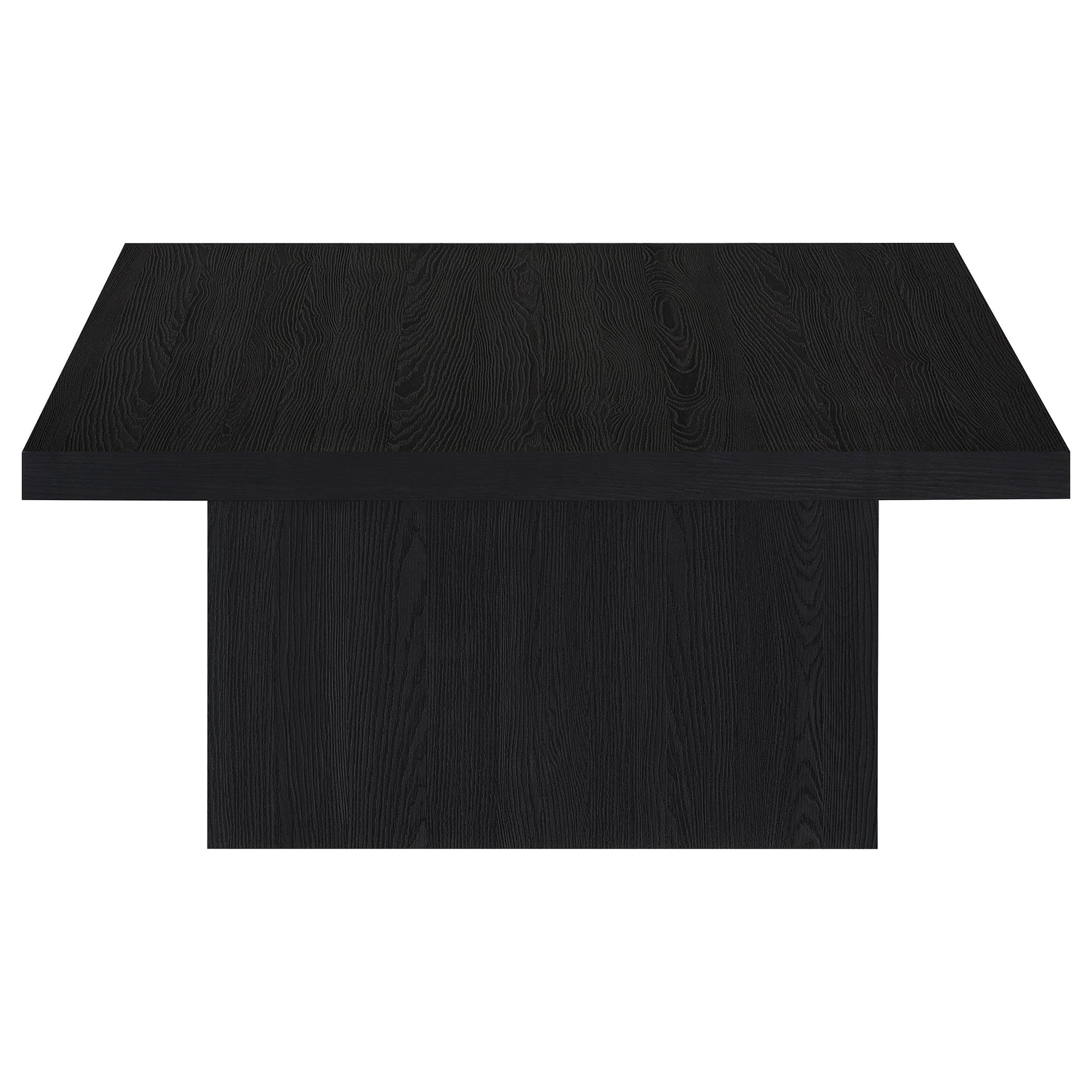 Coaster Home Furnishings Zetta Square Cocktail Living Room Coffee Table Engineered Eco-Friendly Wood Look Laminate Veneer Rustic Farmhouse Mango Brown 708068
