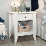 Sauder Shoal Creek Night Stand, Bedside Table, Bedroom Side Table, in Oiled Oak