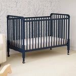 daVinci Jenny Lind 3-in-1 Baby Crib Convertible to Toddler Bed, Daybed - Easy to Assemble - GREENGUARD Gold Certified - 4 Adjustable Mattress Heights, Conversion Kit Sold Separately - White
