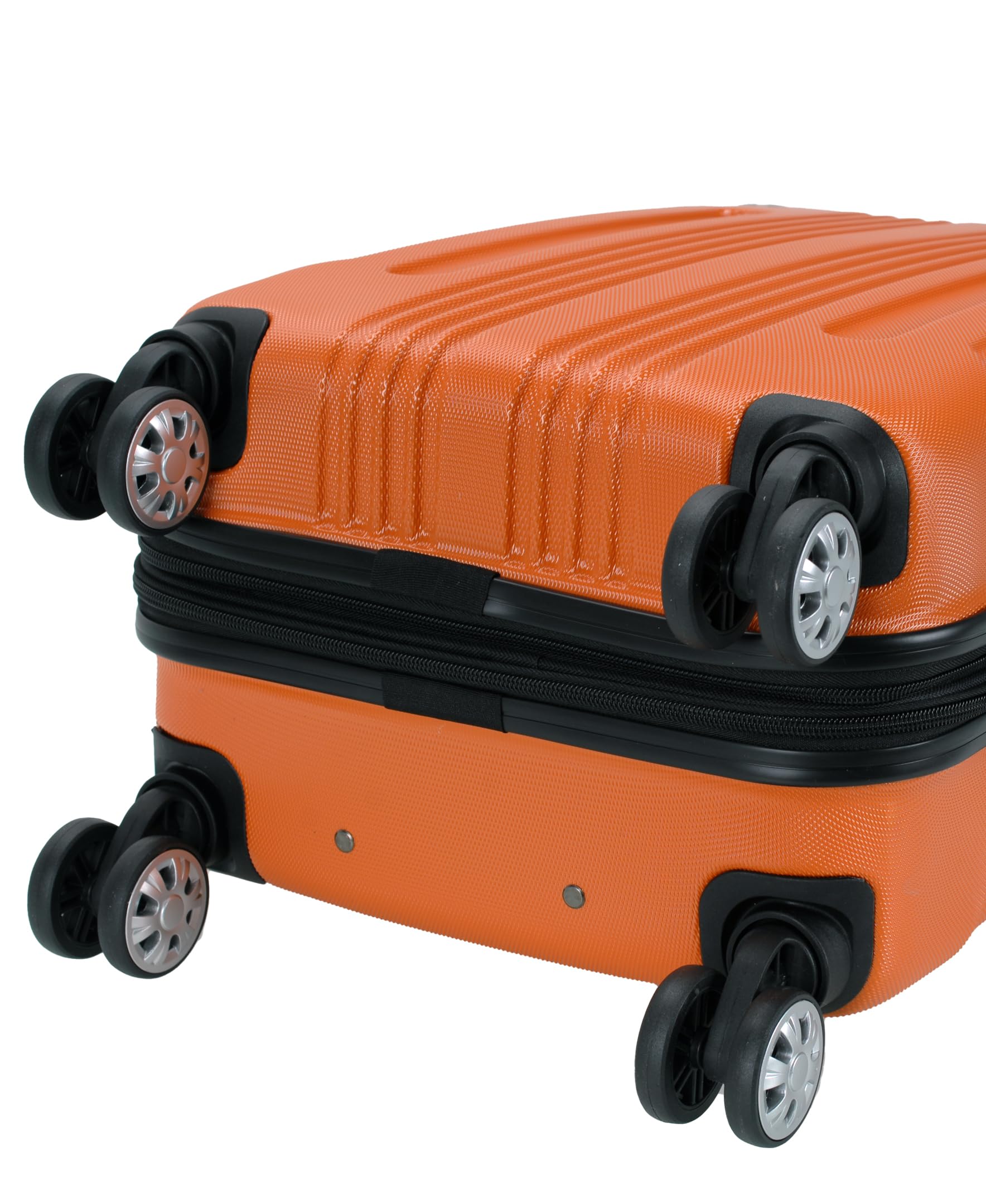 Rockland London Hardside Spinner Wheel Luggage, Carry-On 20", Mint