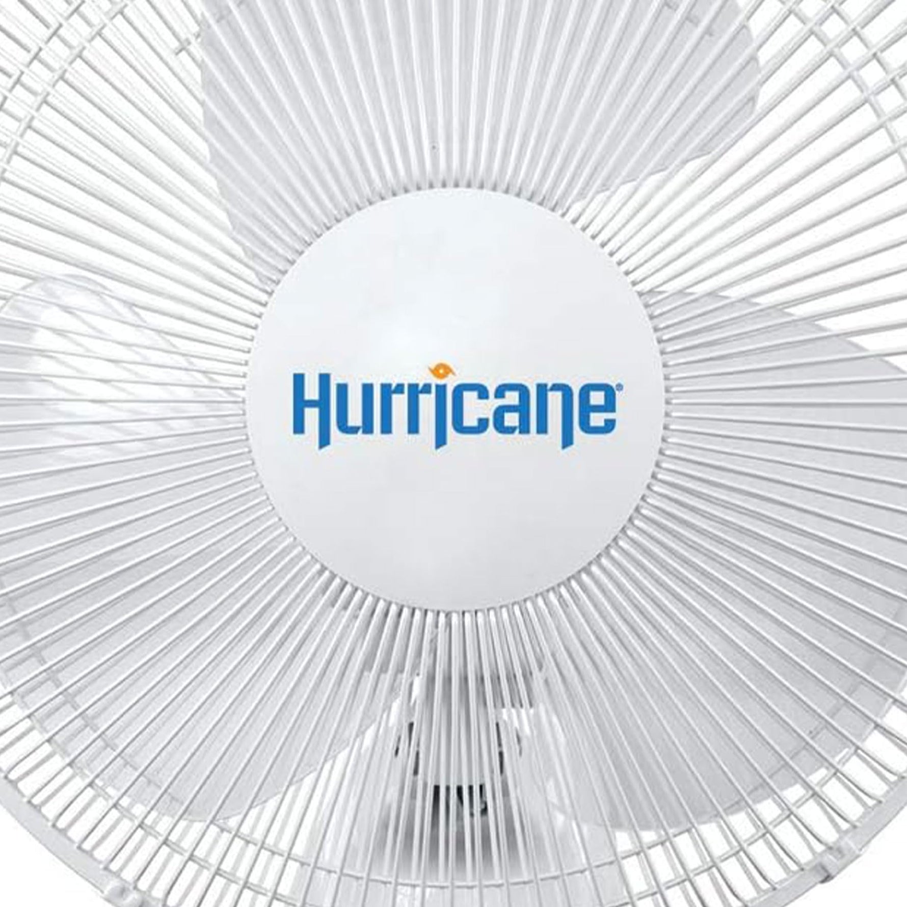 Hurricane 16" Supreme Oscillating Wall Mount Fan w/ 3 Quiet Speeds, White - Corded Electric Air Cooling Unit w/ Easy Pull Cord Controls for Homes, Greenhouses, Garages, Workshops & Gyms