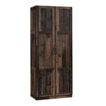 Sauder Select Storage Cabinet, Pantry Cabinet Kitchen Storage with Adjustable Shelves, Utility Room Storage Cabinet, in Reclaimed Pine