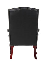BOSS Office Products Wingback Traditional Guest Chair in Black