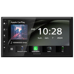KENWOOD DMX4710S Digital Car Stereo (50W x 6-Ch), Apple CarPlay & Android Auto Compatible, Bluetooth-Enabled Head Unit with 6.8" LCD Display, Single DIN Touchscreen Car Stereo with USB Mirroring