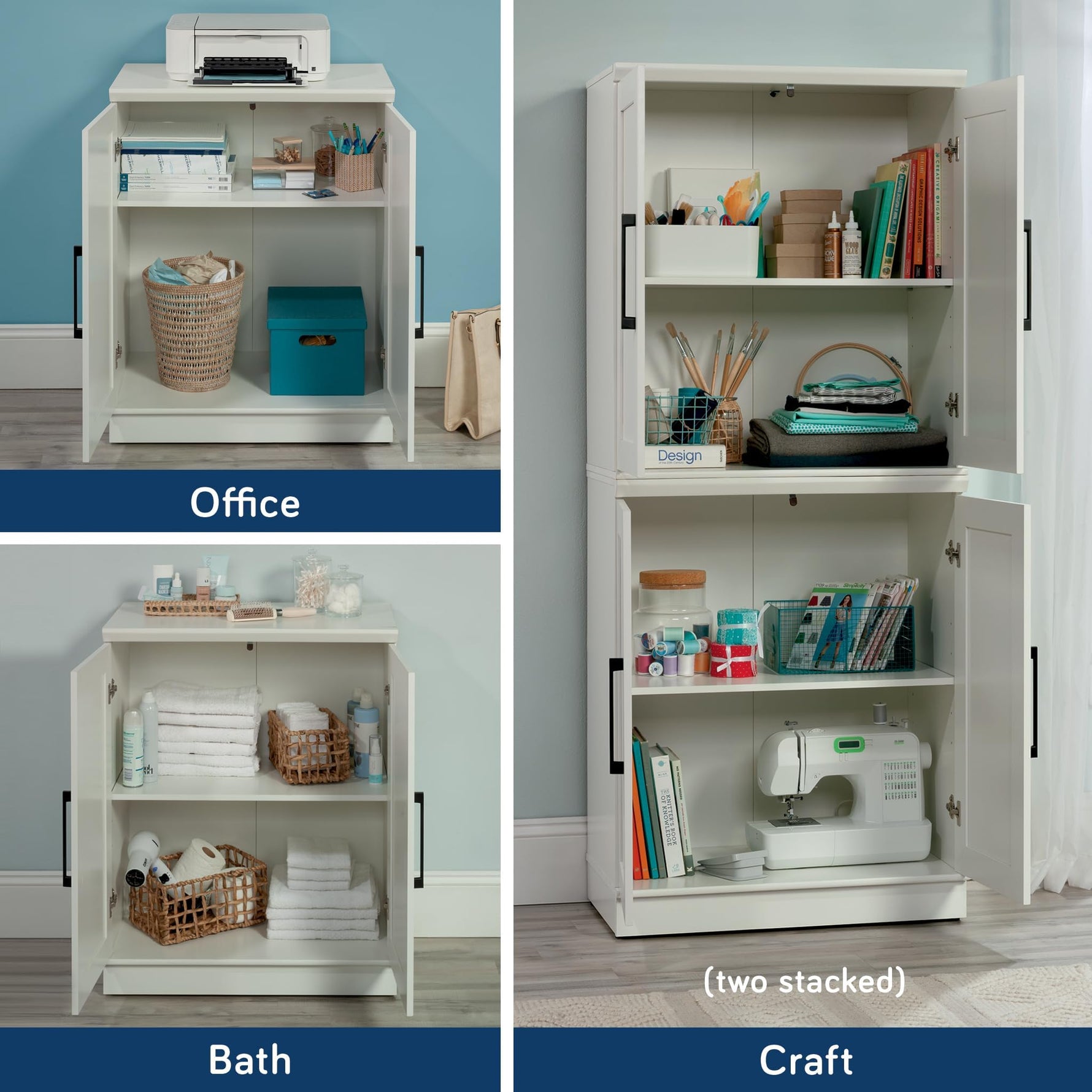 Sauder HomePlus Base Cabinet/ Pantry cabinets, Dakota Oak finish