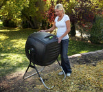 Lifetime 60076 50 gal Compost Tumbler, Black