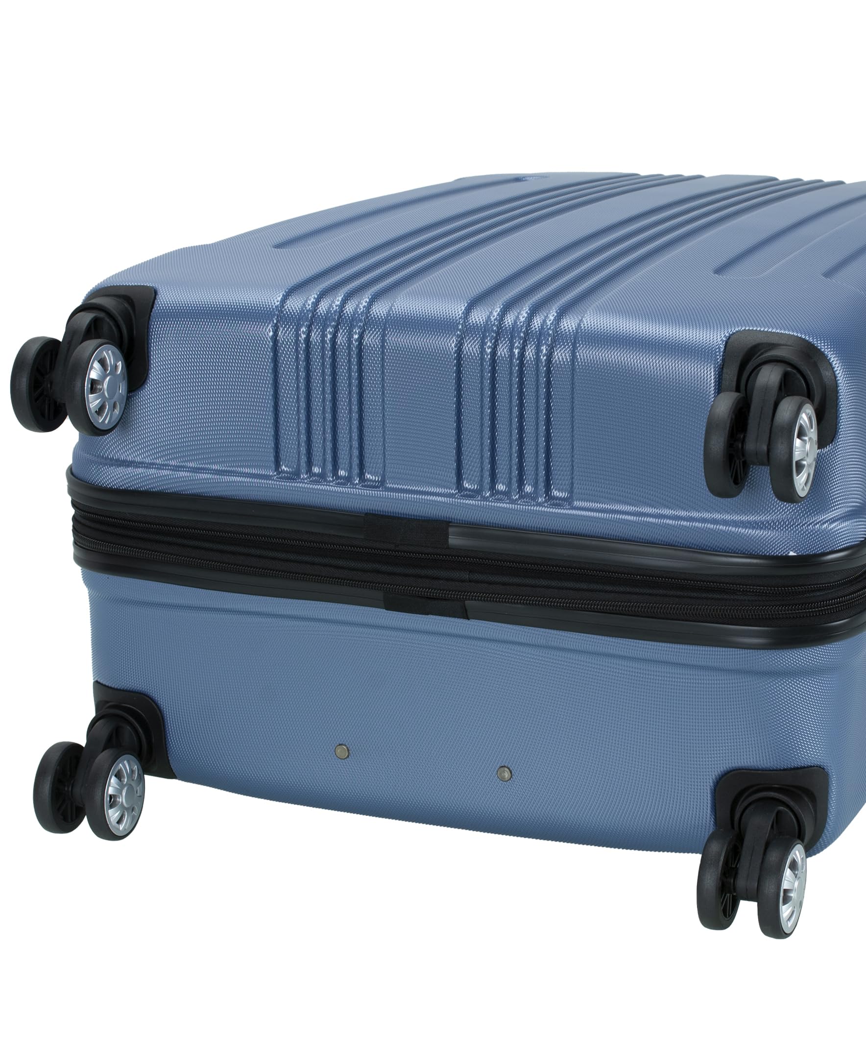 Rockland London Hardside Spinner Wheel Luggage, Carry-On 20", Mint