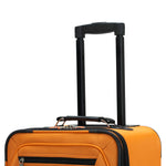Rockland Pasadena Expandable Spinner Carry-on 19", Black