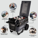 Igloo Trailmate Journey 70 Qt Cooler, Carbonite