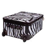 Rockland Fashion Softside 2 Piece Luggage Set, Expandable, (14" Tote/19" Upright), Purple