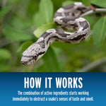 Liquid Fence Snake Repellent Granules, Safe Around Kids and Pets When Used & Stored as Directed, Keep Snakes Out of Garden, Patio and Backyard, 2 lb