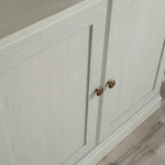 Sauder Miscellaneous Storage 5-Shelf/Book Shelf 2-Door Bookcase, Glacier Oak Finish
