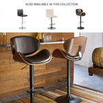 Signature Design by Ashley Centiar 24" Counter Height Modern Bucket Barstool, 2 Count, Black