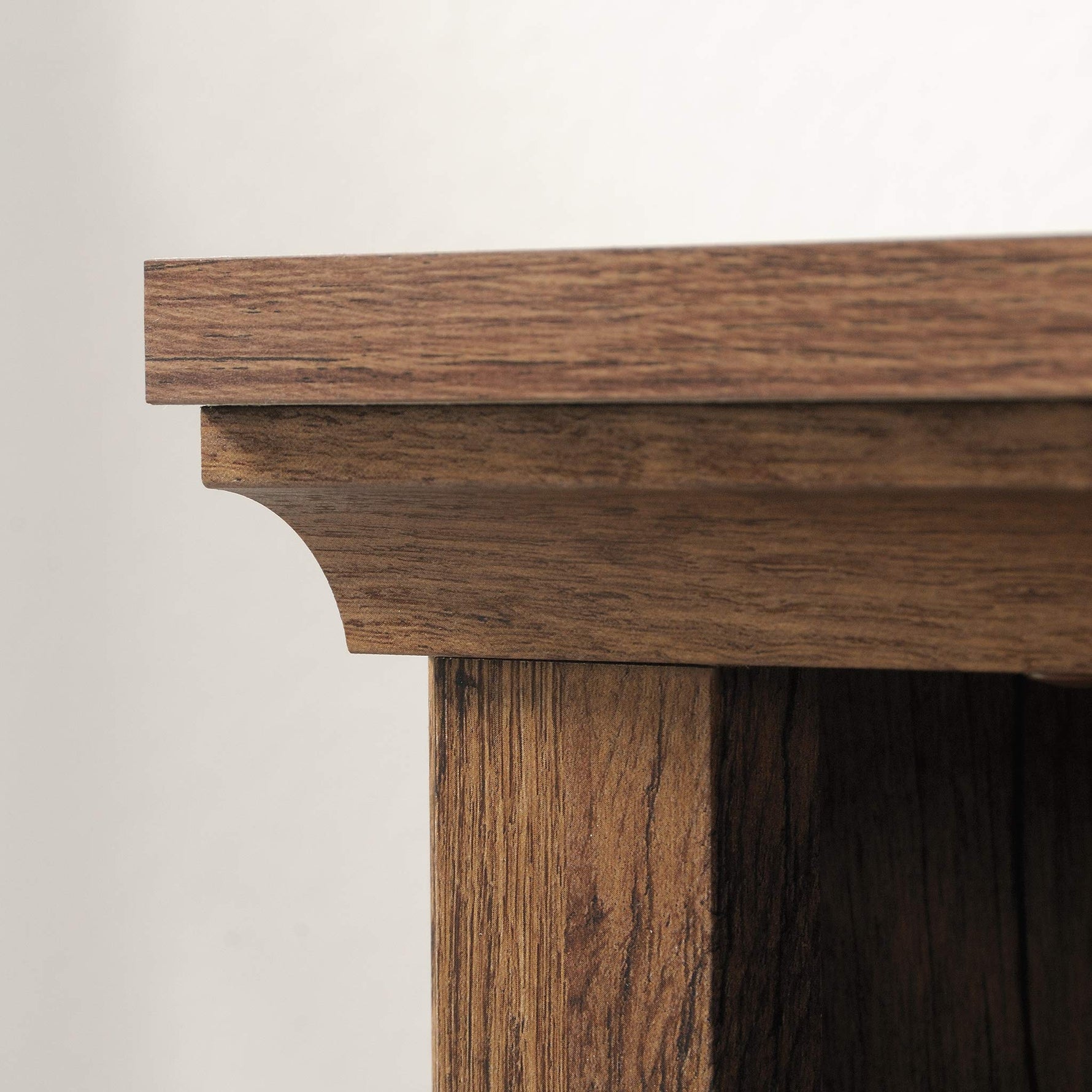Sauder Miscellaneous Storage 3-Shelf Bookcase/ Book shelf, Oiled Oak finish
