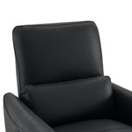 CHITA Power Recliner Chair Swivel Glider, FSC Certified Upholstered Living Room Nursery Reclining Sofa Chair with Lumbar Support, Linen