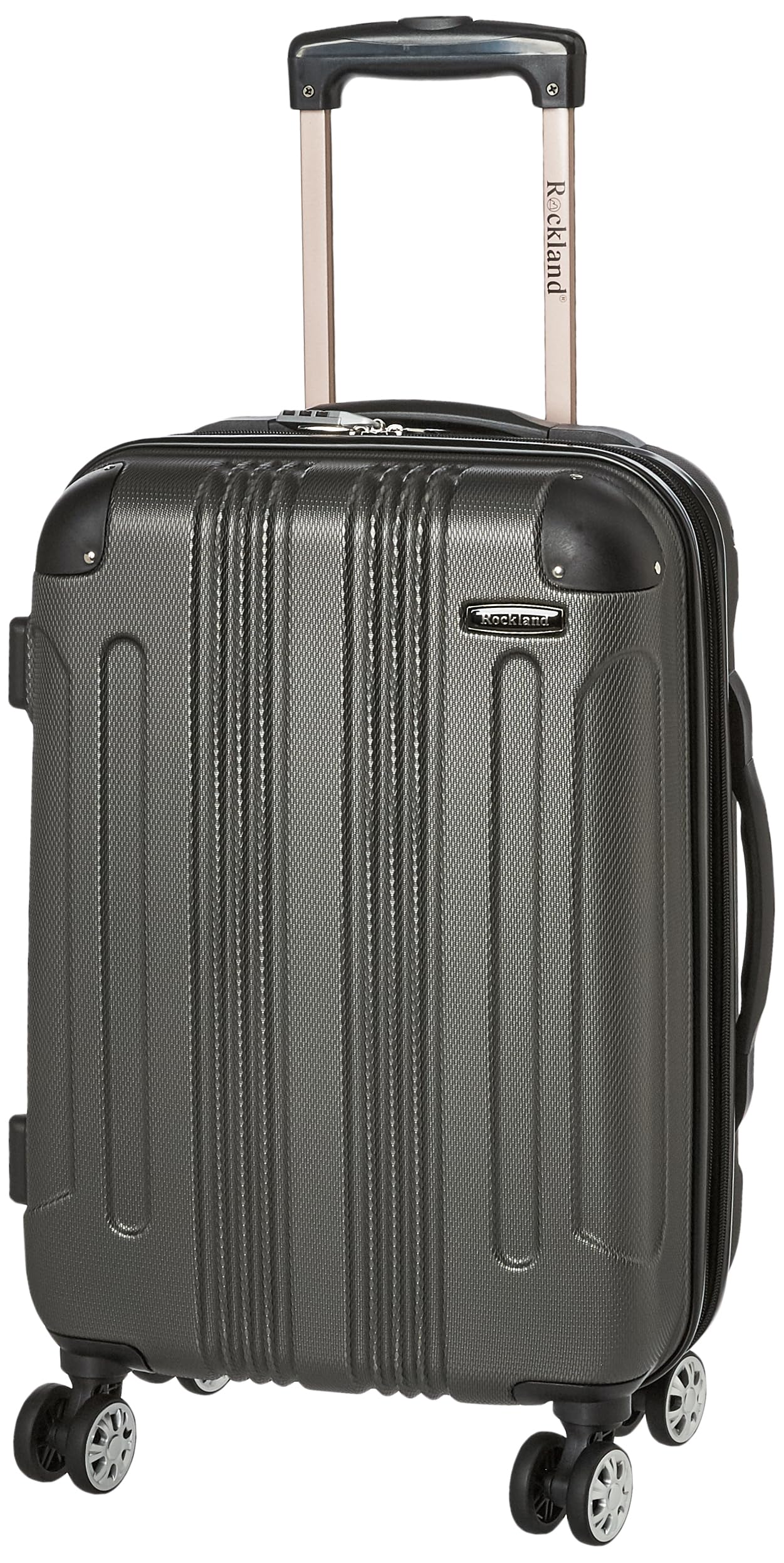 Rockland London Hardside Spinner Wheel Luggage, Carry-On 20", Mint