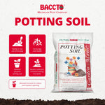 Michigan Peat 40 Pound Bag of Garden Magic General Purpose Moisture Retaining Potting Soil Mix for Indoor and Outdoor Planting