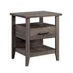 Sauder Summit Station Night Stand in Pebble Pine Finish