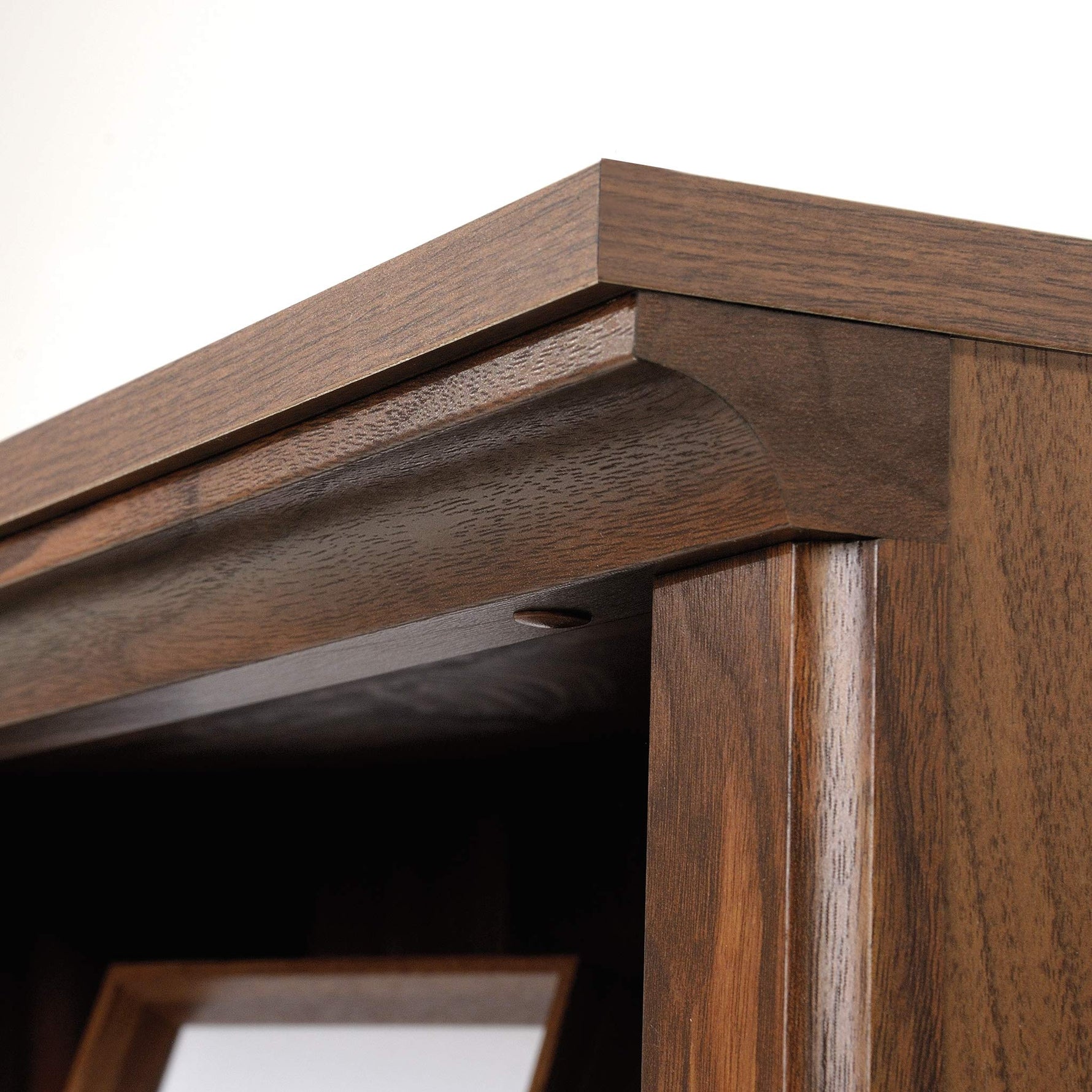 Sauder Miscellaneous Storage 5-Shelf/Book Shelf 2-Door Bookcase, Glacier Oak Finish