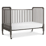 daVinci Jenny Lind 3-in-1 Baby Crib Convertible to Toddler Bed, Daybed - Easy to Assemble - GREENGUARD Gold Certified - 4 Adjustable Mattress Heights, Conversion Kit Sold Separately - White