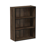 Furinno PASIR Book Shelf, 3-Tier Bookshelf, Storage Shelves Bookcase, 9.7 x 23.7 x 31.5, for Living Room, Bedroom, Home Office, Plain White