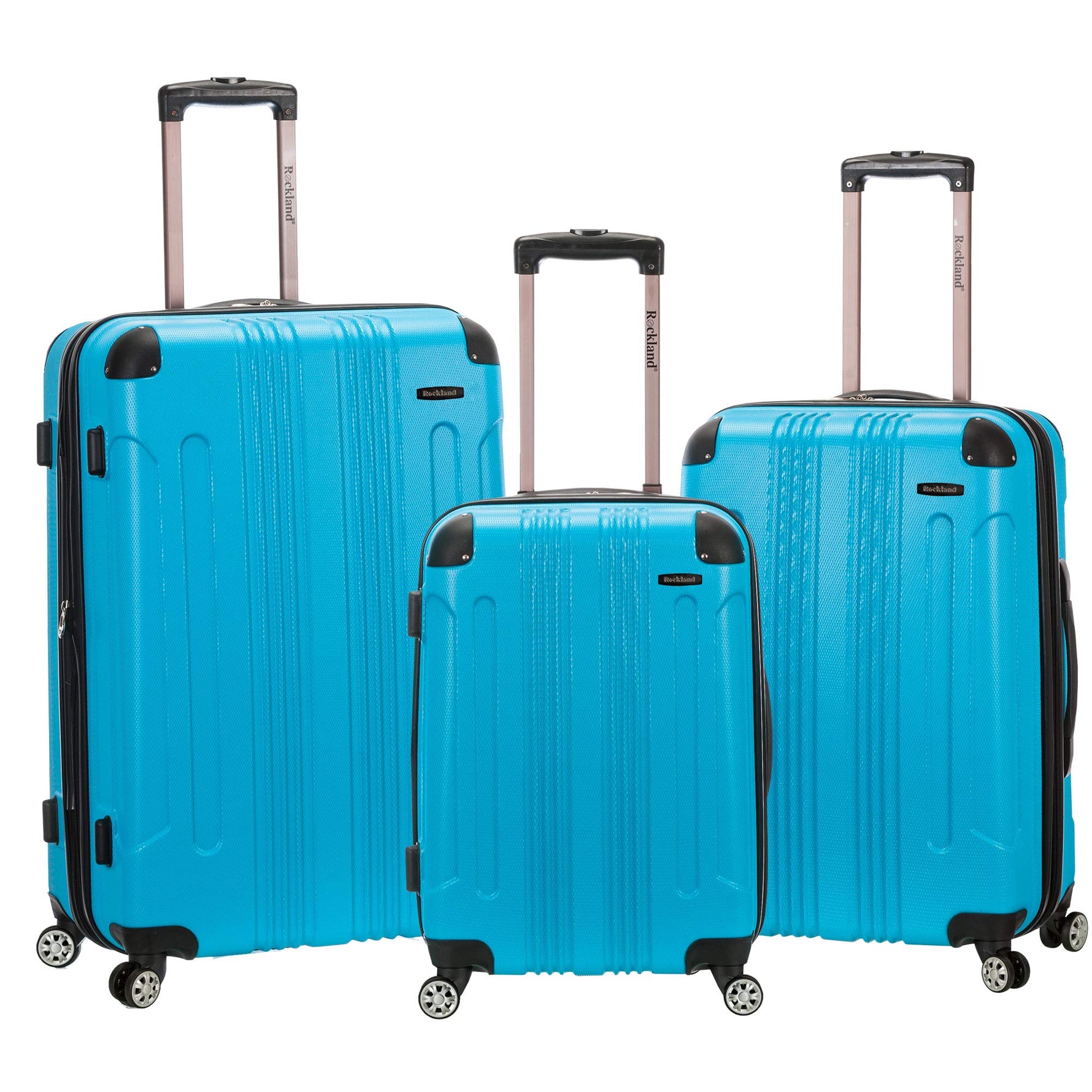 Rockland London Hardside Spinner Wheel Luggage, Carry-On 20", Mint