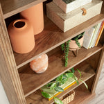 Sauder Miscellaneous Storage Bookcase, Sindoori Mango Finish